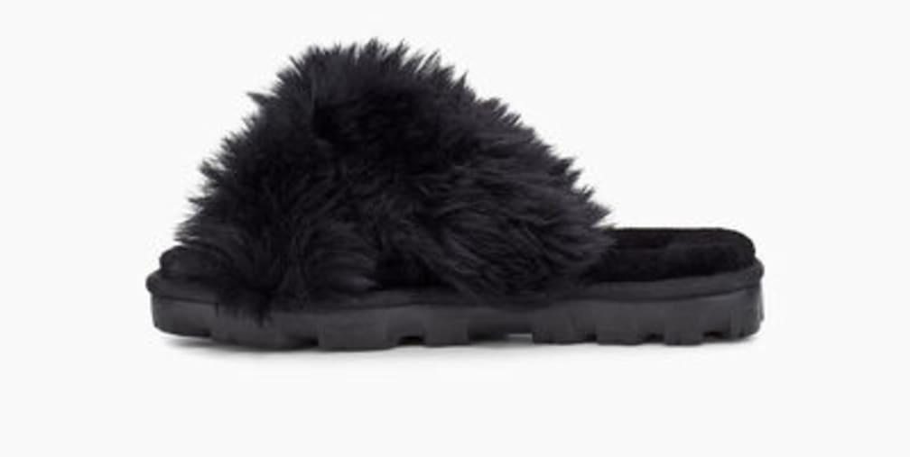 Ugg fuzzalicious sales genuine shearling slipper